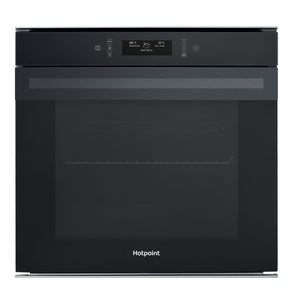 Hotpoint Built In Electric Oven: Black , Self Cleaning | SI9891SPBM