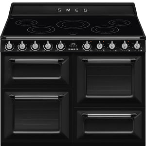 SMEG 110cm Victoria Electric Range Cooker Black.. X DISPLAY | TR4110IBL
