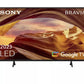 Sony Bravia 50" Smart 4K Ultra HD HDR LED TV with Google TV & Assistant | KD50X75WLPU EX-DISPLAY