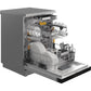 Whirlpool 60cm 15 Place Freestanding Stainless Steel Dishwasher | W8FHP51XUK