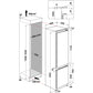 Whirlpool 70/30 Combi built in fridge freezer |193.5CM x 55cm... X DISPLAY | WHC20T321UK UK