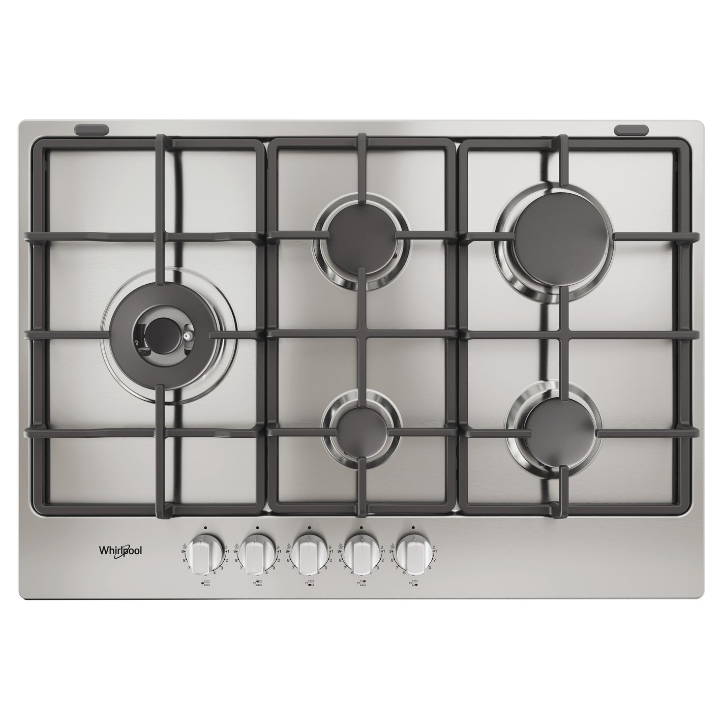 Whirlpool 73cm 5 Burner Gas Hob | TGML 761 IX