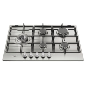 Whirlpool 73cm 5 Burner Gas Hob | TGML 761 IX