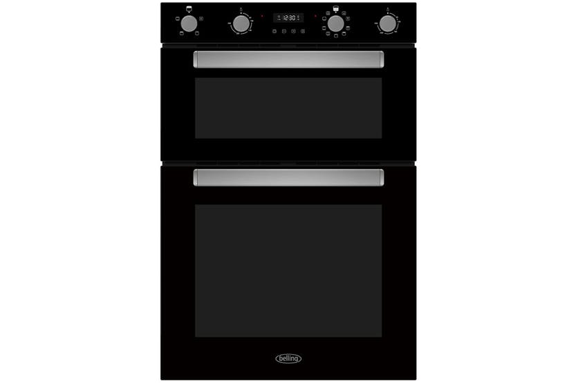 Belling Built-In Double Oven | BI909MFBLK | Black