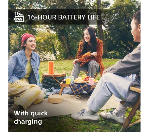 SONY SRSXE200 Portable Bluetooth Speaker - Orange