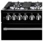Belling 110DFTBLK, 110cm Cookcenter Dual Fuel Range Cooker, Black *Lead Time Applys