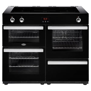 Belling CooKCentre, 110CM, Induction, Range Cooker, Black | 110EIBLK