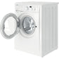 Indesit 8kg 1400 Spin Freestanding Washing Machine-White│EWD81483WUKN