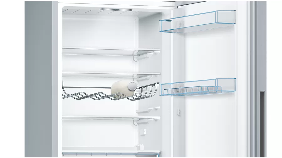 Bosch KGV33VLEAG Fridge Freezer - Stainless Steel Colour