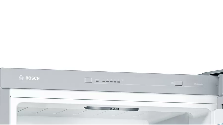 Bosch KGV33VLEAG Fridge Freezer Stainless Steel Colour