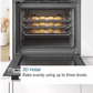 BOSCH Serie 4 HBS534BB0B Electric Single Oven - Black