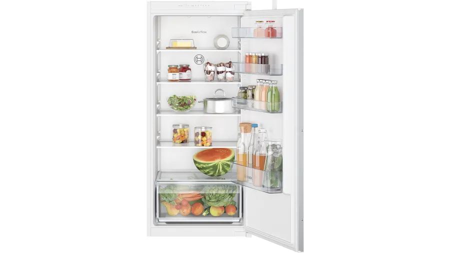 Bosch KIR41NSE0G Built-In Larder Fridge 122cm With Sliding Hinge