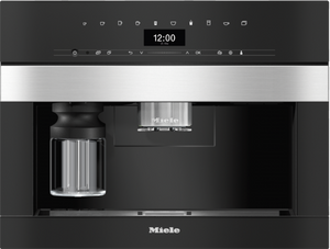 MIELE CVA7440 OBSIDIAN BLACK BUILT IN COFFEE MACHINE