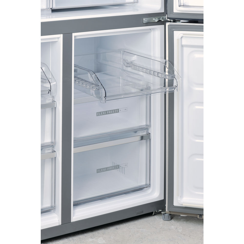 WHIRLPOOL W Collection 4 Doors WQ9B1L Fridge Freezer in Stainless Steel
