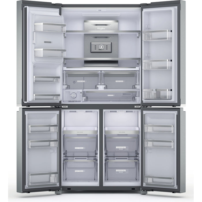 Whirlpool W Collection WQ9IMO1LUK Fridge Freezer - Stainless Steel