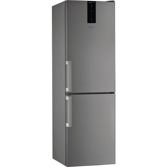 WHIRLPOOL W78110OXH 60CM STAINLESS STEEL TOTAL NO FROST FRIDGE FREEZER