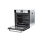 DE DIETRICH 60CM SINGLE PYRO OVEN DOP7200BM 5 YEARS PARTS AND LABOUR - Ex Display