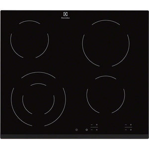 Electrolux 60cm 4 Zone Ceramic Touch Hob | EHF6241FOK