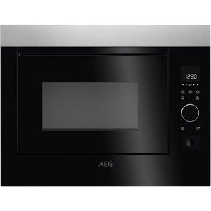 AEG MBE2658SEM Built-in Microwave - Black & Stainless Steel