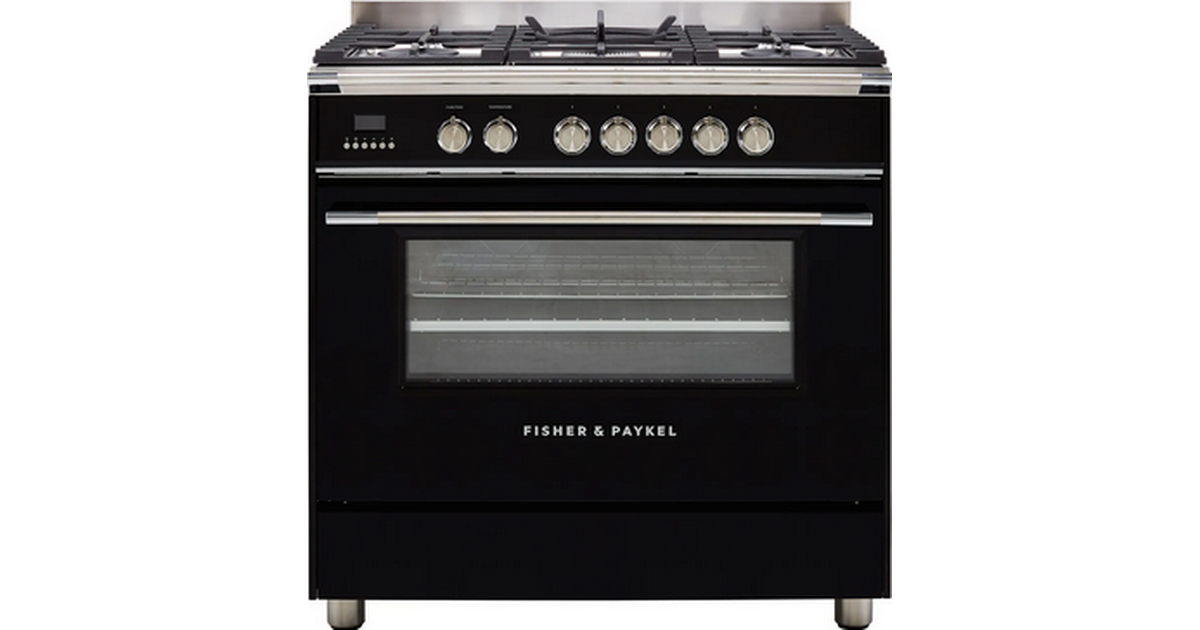 FISHER & PAYKEL FREESTANDING DUAL FUEL COOKER OR90SCG4B1