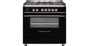 FISHER & PAYKEL FREESTANDING DUAL FUEL COOKER OR90SCG4B1