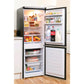 Indesit 55cm Black 1.5m Tall Fridge Freezer IBD5515B1