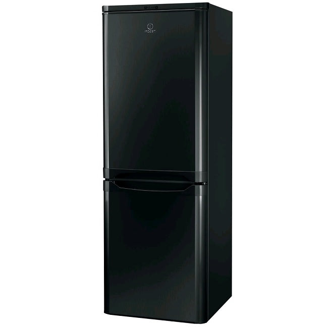 Indesit 55cm Black 1.5m Tall Fridge Freezer IBD5515B1