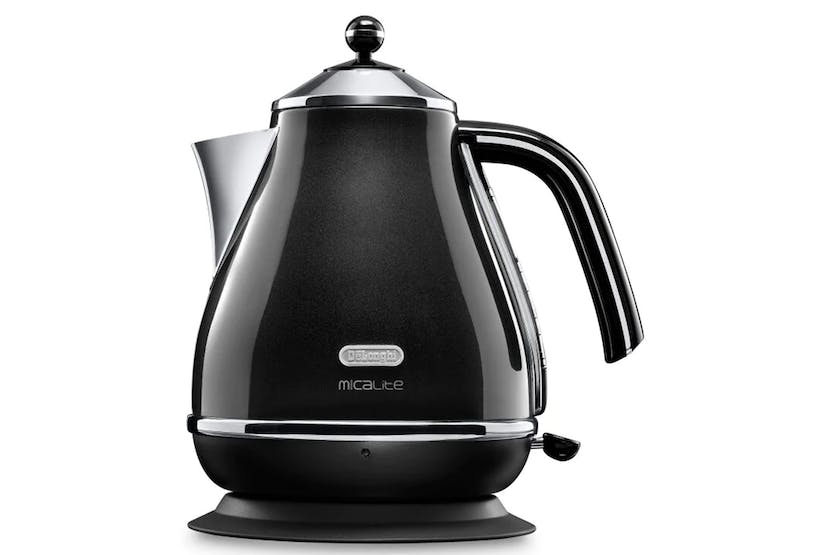 DeLonghi 1.7L Icona Micalite Kettle | KBOM3001.BK| Black