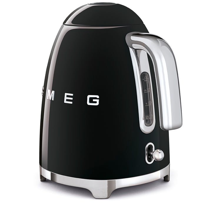 SMEG KLF03BLUK RETRO KETTLE BLACK