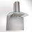 90cm Curved Glass Cooker Hood SS Brands Luxair Cooker Hoods LA-90-CVD-GL-UK
