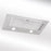 LUXAIR Canopy Hood 74cm Stainless Steel LA-74-CAN-SS