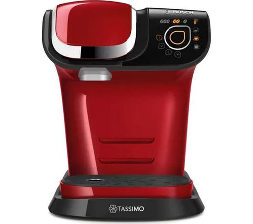 TASSIMO by Bosch My Way TAS6503GB Coffee Machine with Brita Filter – Red