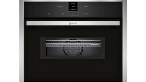 N 70, BUILT-IN COMPACT OVEN WITH MICROWAVE FUNCTION, 60 X 45 CM, STAINLESS STEEL C17MR02N0B
