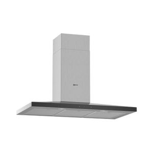 Neff D94QFM1N0B N 50 Wall Mounted 90cm Stainless Steel Cooker Hood