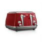DeLonghi CTOC4003R, Icona Capitals 4 Slice Toaster, Red