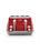 DeLonghi CTOC4003R, Icona Capitals 4 Slice Toaster, Red