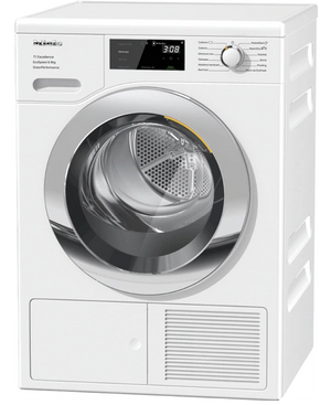 Miele EcoSpeed 8kg Heat Pump Tumble Dryer | TEF765WP