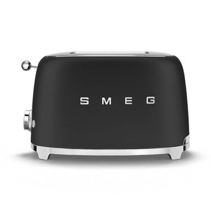 SMEG TSF01BLMUK MATTE BLACK 2 SLICE TOASTER