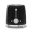 Smeg 50's Retro Style Aesthetic 2 Slice Toaster | TSF01BLUK | Black