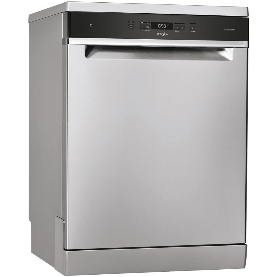 WHIRLPOOL 14 PLACE STAINLESS STEEL FREESTANDING DISHWASHER | WFC3C33PFXUK