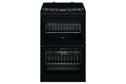 Zanussi 55cm Ceramic Hob Electric Cooker | ZCV46250BA