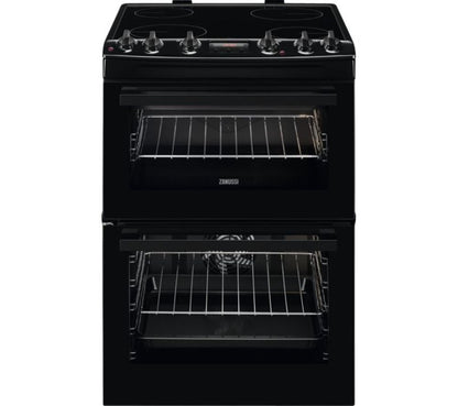 ZANUSSI ZCV66250BA 60 cm Electric Ceramic Cooker - Black