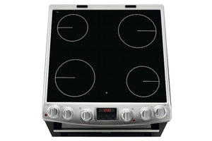 Zanussi Electric Cooker with Ceramic Hob | ZCV66250XA