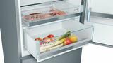 BOSCH Serie | 6 Free-standing Fridge-Freezer – Stainless steel SKU: KGE49AICAG