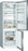 BOSCH Serie | 6 Free-standing Fridge-Freezer – Stainless steel SKU: KGE49AICAG