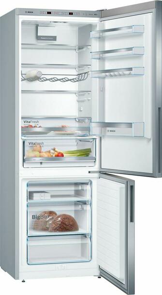 BOSCH Serie | 6 Free-standing Fridge-Freezer – Stainless steel SKU: KGE49AICAG