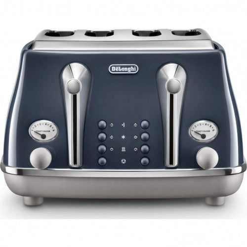 Delonghi Icona 4-Slice Toaster Blue - CTOC4003.BL