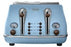 DeLonghi Icona Vintage 4 Slice Toaster | CTOV4003AZ | Azure.. 1 only