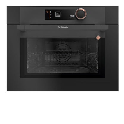 DE DIETRICH BUILT IN 45CM COMBI MICROWAVE BLACK DKC7340A 5 YEAR PARTS AND LABOUR