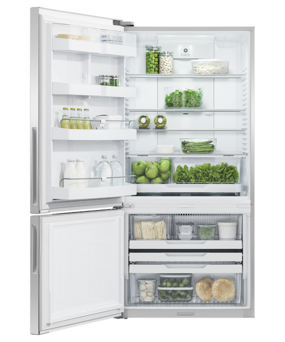 Fisher & Paykel Series 5 494L Frost Free Freestanding Fridge Freezer - Stainless Steel | RF522BLPX7